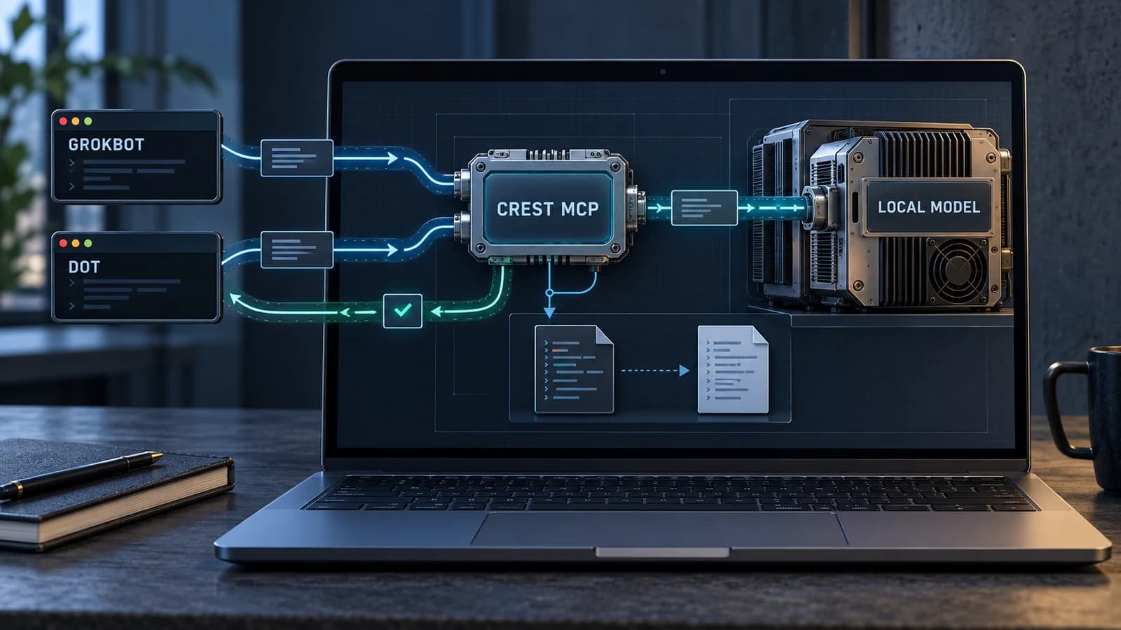 Connecting Grokbot and Dot to Local Models Through Crest