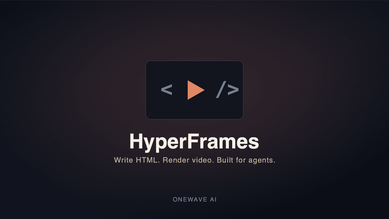 HyperFrames: Make Real Videos by Writing HTML, in Claude Code or Codex